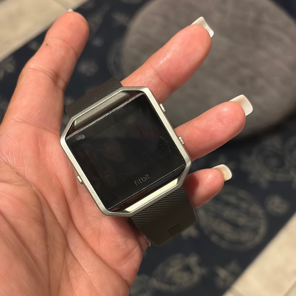 Fitbit Black Smartwatch Sleek Design